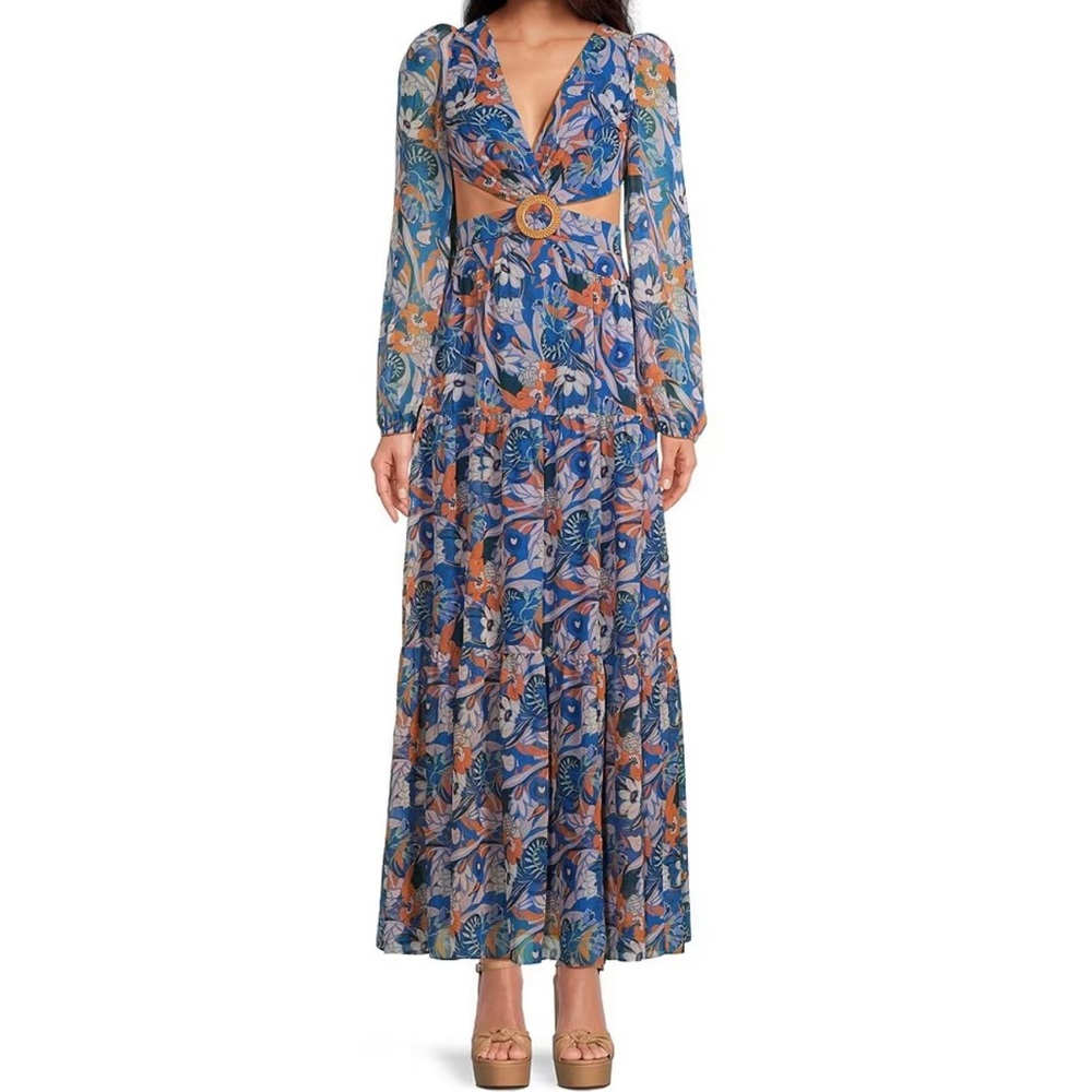Gianni Bini Lillian Floral Dress, size 04